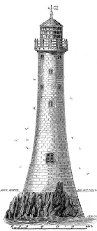 The Bishop Rock Lighthouse, Scilly Isles, 1858 The Bishop Rock Lighthouse, Scilly Isles, 1858