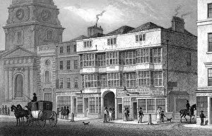 Vintage London Pubs Prints: Bishopsgate Tavern