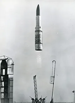 Black Arrow three-stage satellite launche Black Arrow three-stage satellite launche