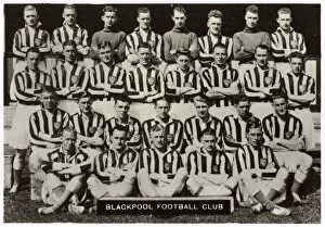 Images Dated 27th June 2017: Blackpool FC football team 1936