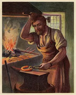 Village Blacksmith Prints: Blacksmith / Chatterbox