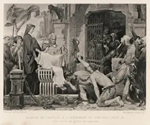Blanche De Castille Print: Royal Pardon