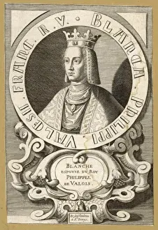 Medieval Queen Prints: Blanche De Navarre