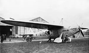 Bleriot 110 Named Joseph Le Brix Parked Bleriot 110 Named Joseph Le Brix Parked