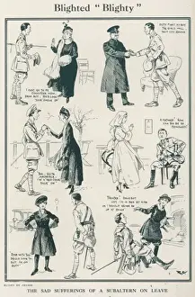 World War History Prints: Blighted Blighty