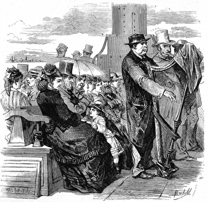 On Board a Thames River Steamer, 1874 On Board a Thames River Steamer, 1874