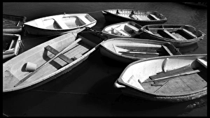 Boats in Mevagissey Harbour, Cornwall Boats in Mevagissey Harbour, Cornwall