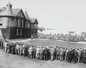 Bobby Jones, golfer, in action at Lytham St Annes Bobby Jones, golfer, in action at Lytham St Annes