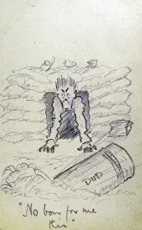 World War I Military History Prints: No bon for me this