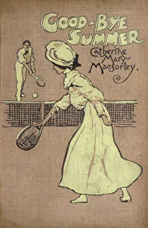 Book cover - Good-bye Summer - game of tennis Book cover - Good-bye Summer - game of tennis