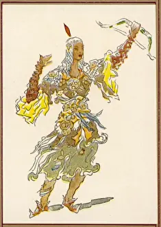 Borodin - Igor - Male Dancer with Bow Print