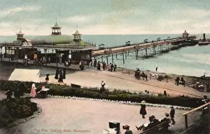 English Seaside History Prints: Boscombe / Pier 1908