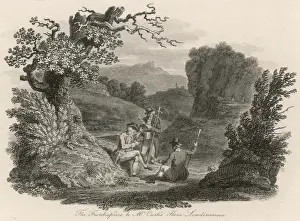 Botanical History Prints: Botanists Botanising