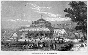 Bournemouth Winter Garden Print