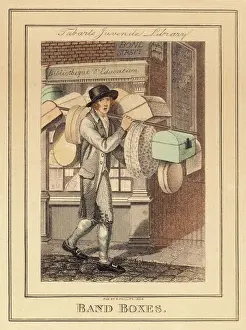 Box Seller on Bond Street, London Print