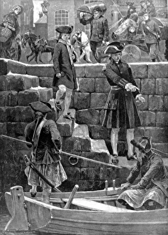 The boy Nelson embarking on his first voyage, 1770 The boy Nelson embarking on his first voyage, 1770