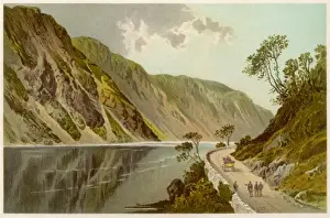 Historical Scottish Landscapes Prints: Brander Pass