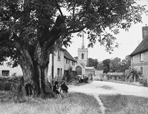 Village Church Architecture Prints: Braughing, Herts