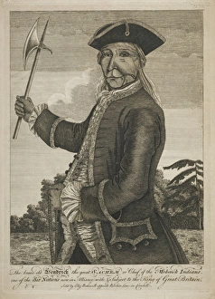 The brave old Hendrick the great sachem or chief of the Moha The brave old Hendrick the great sachem or chief of the Moha