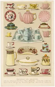Colourful Tableware Prints: Breakfast & Tea China