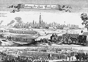 Print of Breda Recaptured, 1637