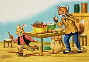 Brer Rabbit Print by Unknown Artist