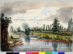 Irish Landscape Art Prints: Below Bridge of Allan