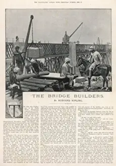 Rudyard Kipling Prints: The Bridge Builders