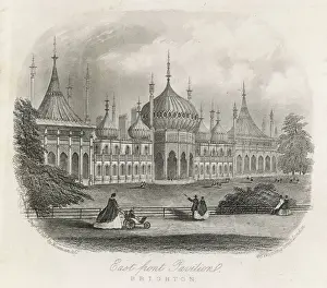 Brighton Pavilion East Front Print