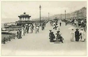 Brighton Promenade Print 1908