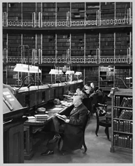 British Museum Reading Room Prints: Brit Museum Reading Rm