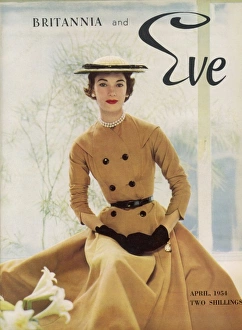 Britannia and Eve front cover, April 1954 Britannia and Eve front cover, April 1954