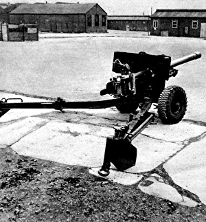 British 6-Pounder Anti-Tank Gun; Second World War, 1944 British 6-Pounder Anti-Tank Gun; Second World War, 1944