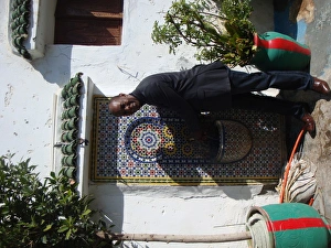 British Caribbean man in Rabat British Caribbean man in Rabat
