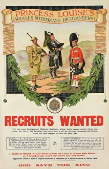 British Military Recruitment Poster, WW1 British Military Recruitment Poster, WW1