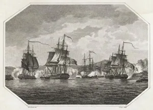 British Navy taking Curacao, Napoleonic Wars British Navy taking Curacao, Napoleonic Wars