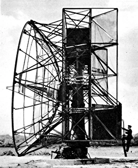 British Radar Installation, Second World War, 1945 British Radar Installation, Second World War, 1945