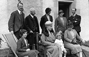 British Royal Family at Elsick House in 1931 British Royal Family at Elsick House in 1931