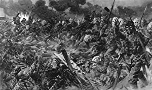 British terriorials charging at Loos British terriorials charging at Loos