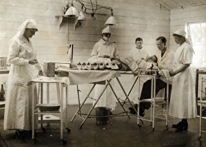 British Western Front in France - Base Hospital operating th British Western Front in France - Base Hospital operating th