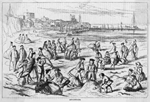 Broadstairs Beach Scene Print