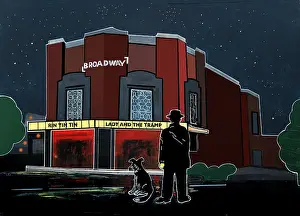 Mary Evans Prints Online - The Broadway Print