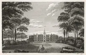 18th Century Estates UK Prints: Bruce Castle, 1787