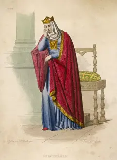Medieval Queen Prints: BRUNEHAUT