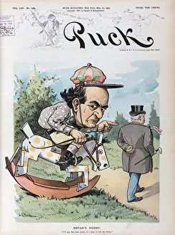 William Jennings Bryan Cartoon Prints: Bryans hobby