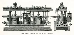 APPLEBY STEAM ENGINE Print, 1880