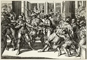 Historical Figures In Britain Prints: Buckingham Assassinated