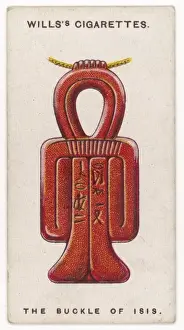 Ancient Egyptian Jewelry Prints: Buckle of Isis