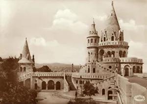 Budapest, Hungary - Fishermans Bastion Budapest, Hungary - Fishermans Bastion