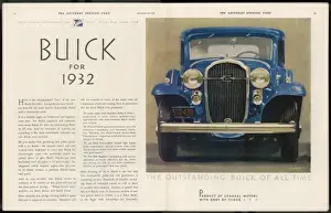 1932 Buick Print - The Eight with Everything